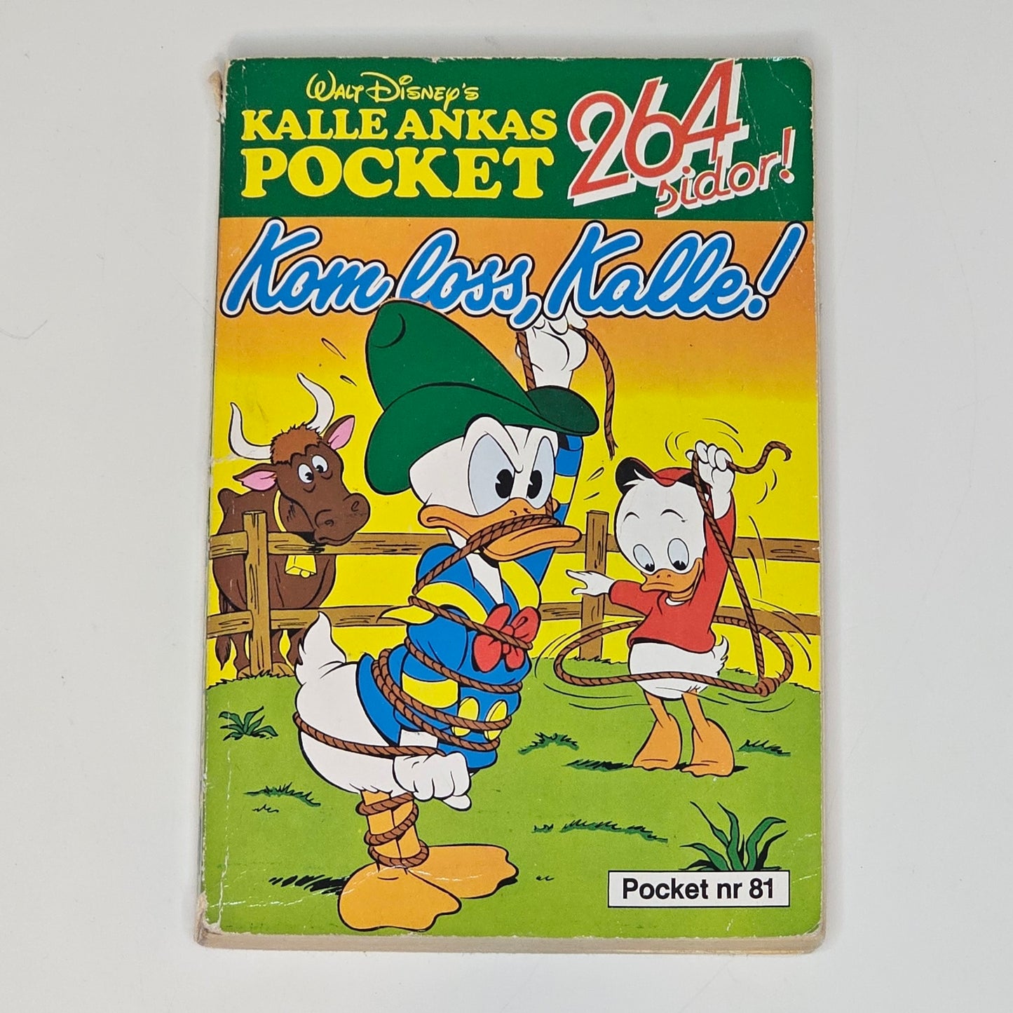 Kalle Ankas Pocket Nr 81 1986 #VG#