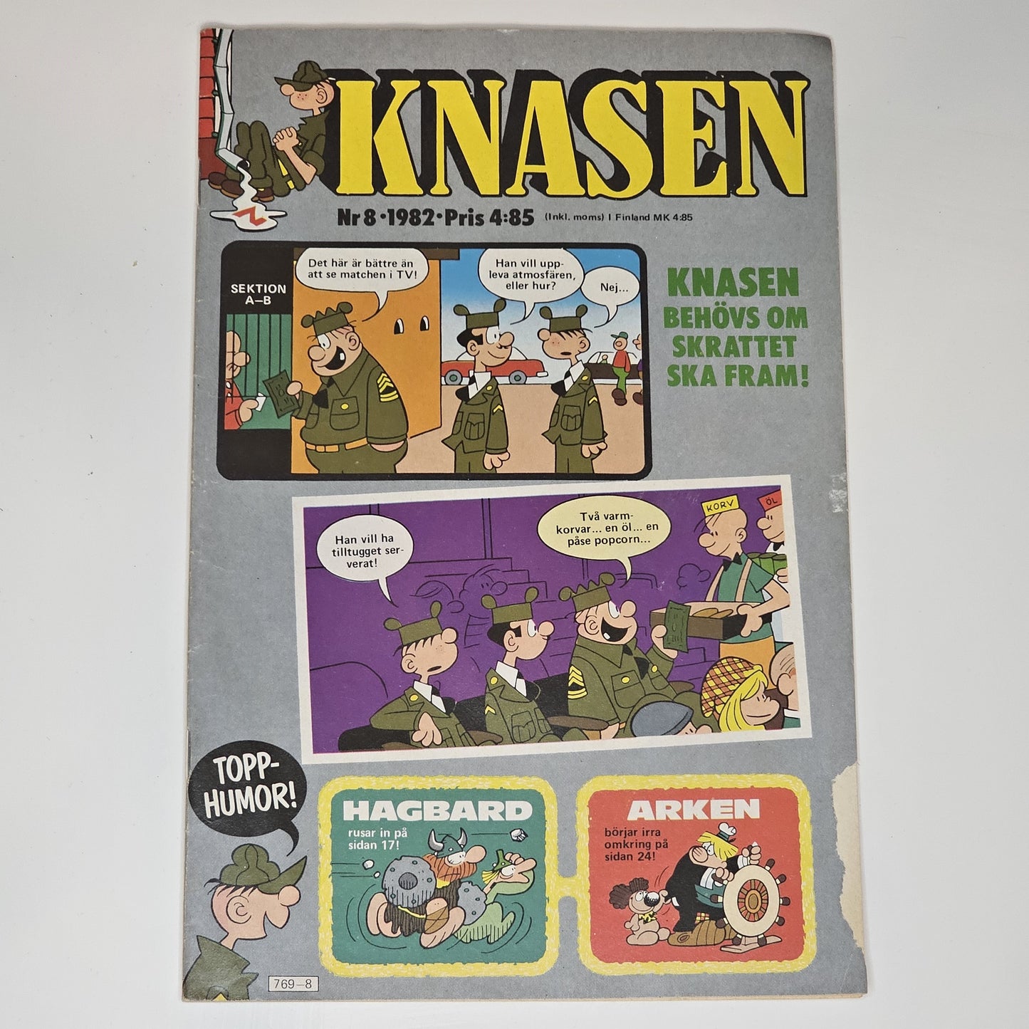 Knasen Nr 8 1982 #VG#