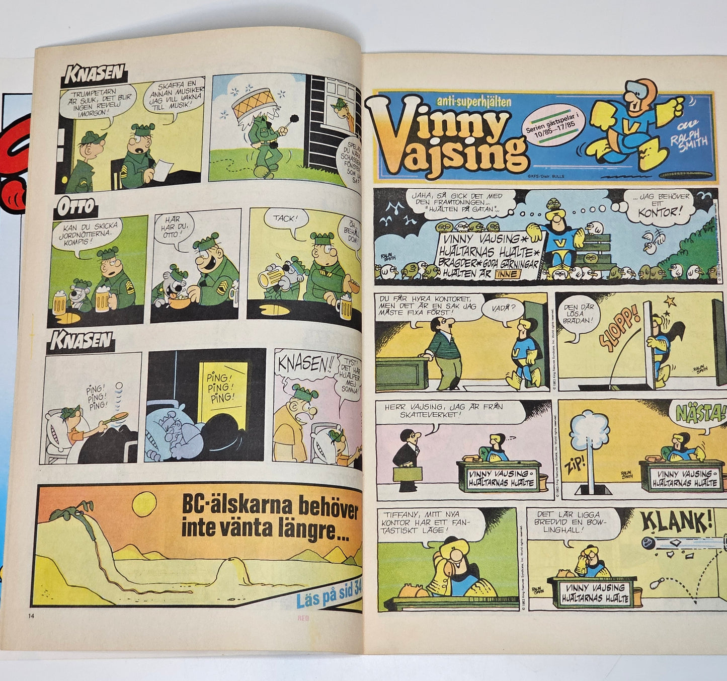 Knasen Nr 16 1985 #VG#