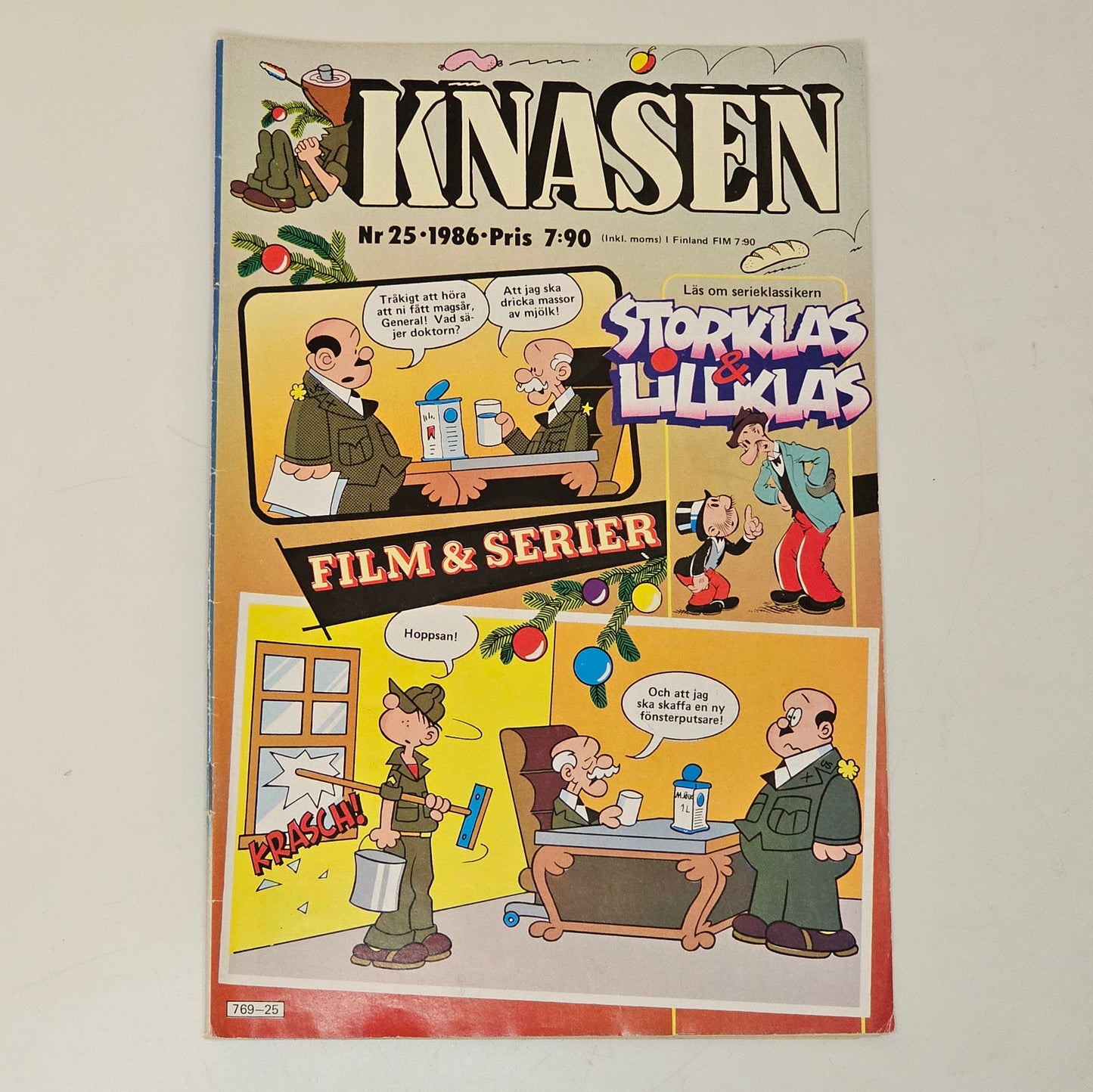 Knasen Nr 25 1986 #VG#