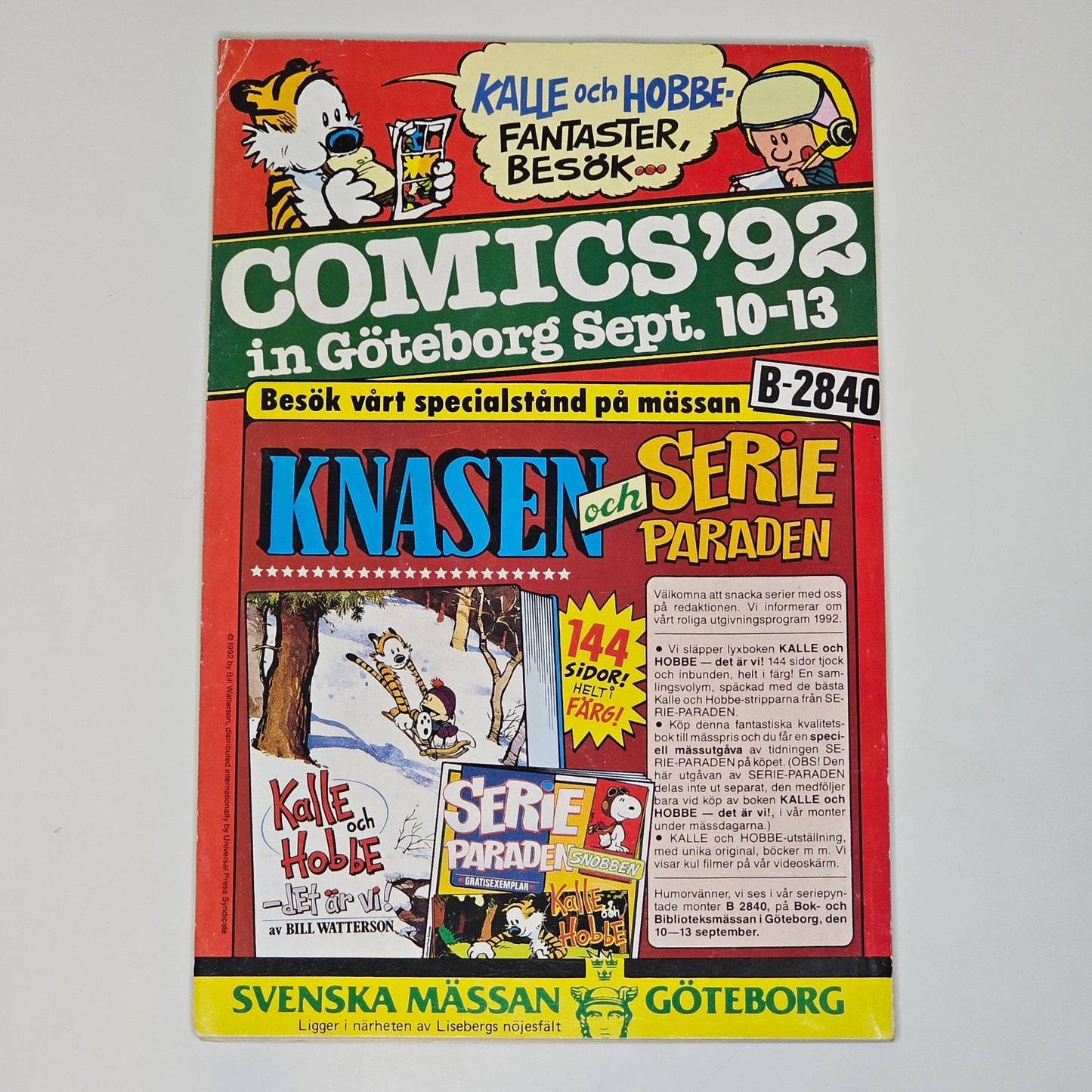 Knasen Nr 15 1992 #FN#