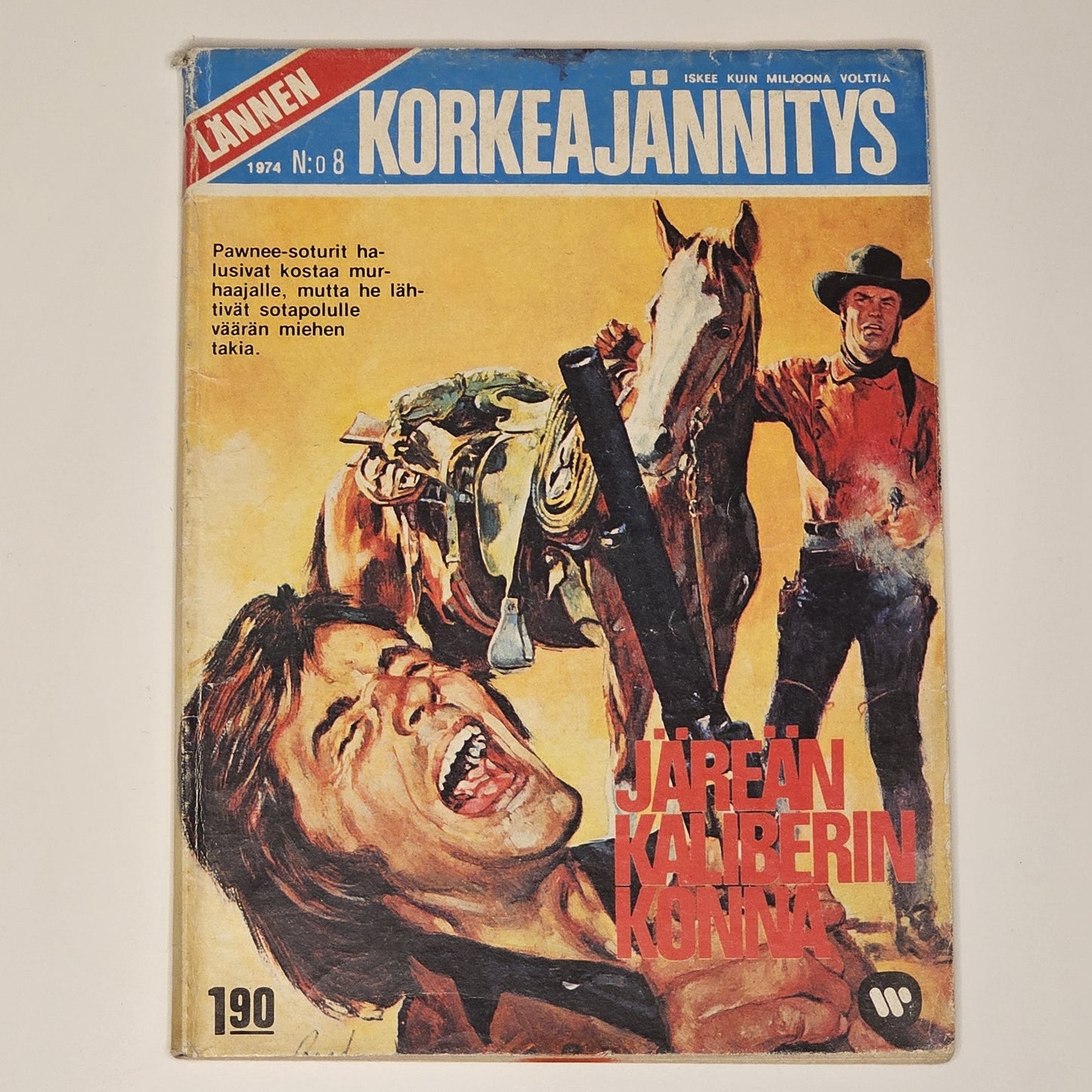 Korkeajännitys Nr 8 1974 (Finsk) #VG#