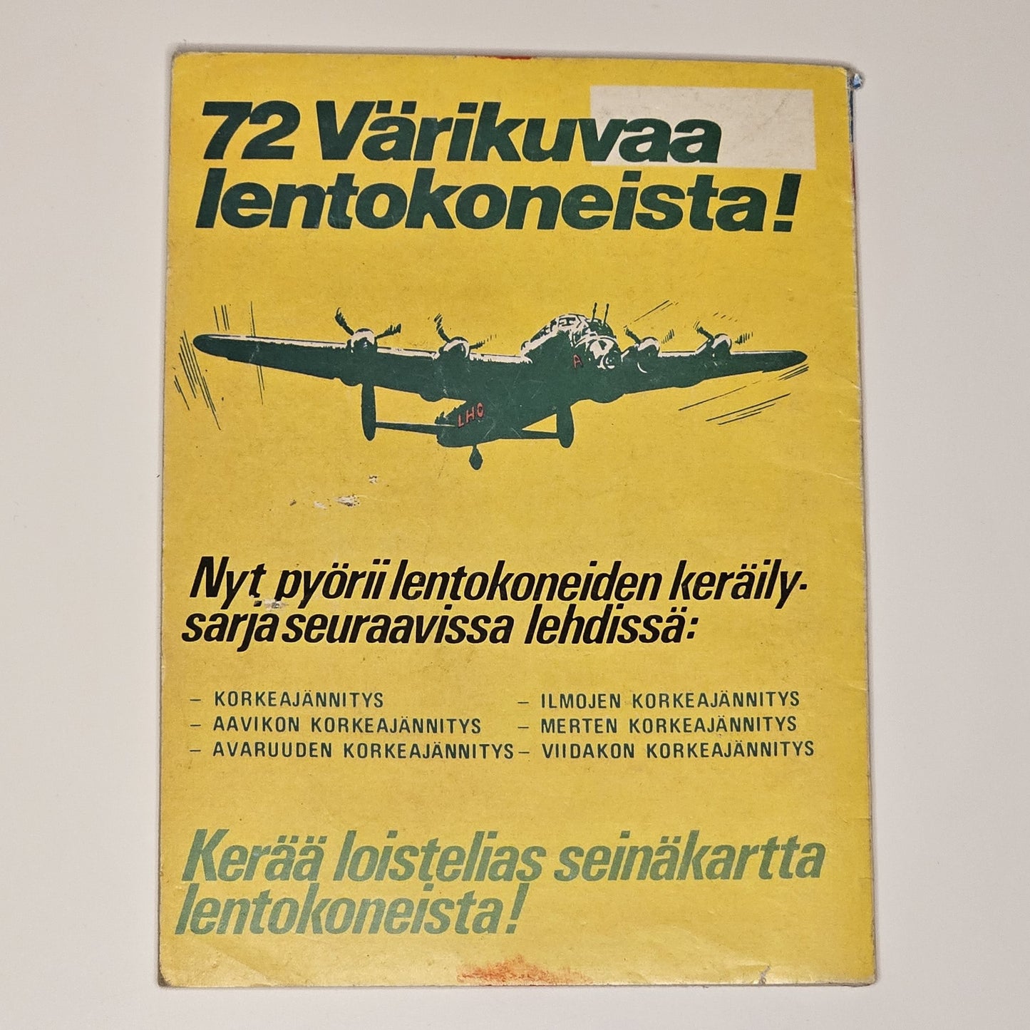 Korkeajännitys Nr 8 1974 (Finsk) #VG#