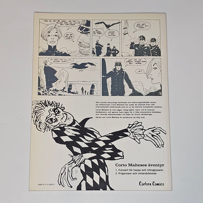 Corto Malteses Äventyr - Krigsrosor Och Vinterdrömmar 1981 #VF# **1:a Upplagan**