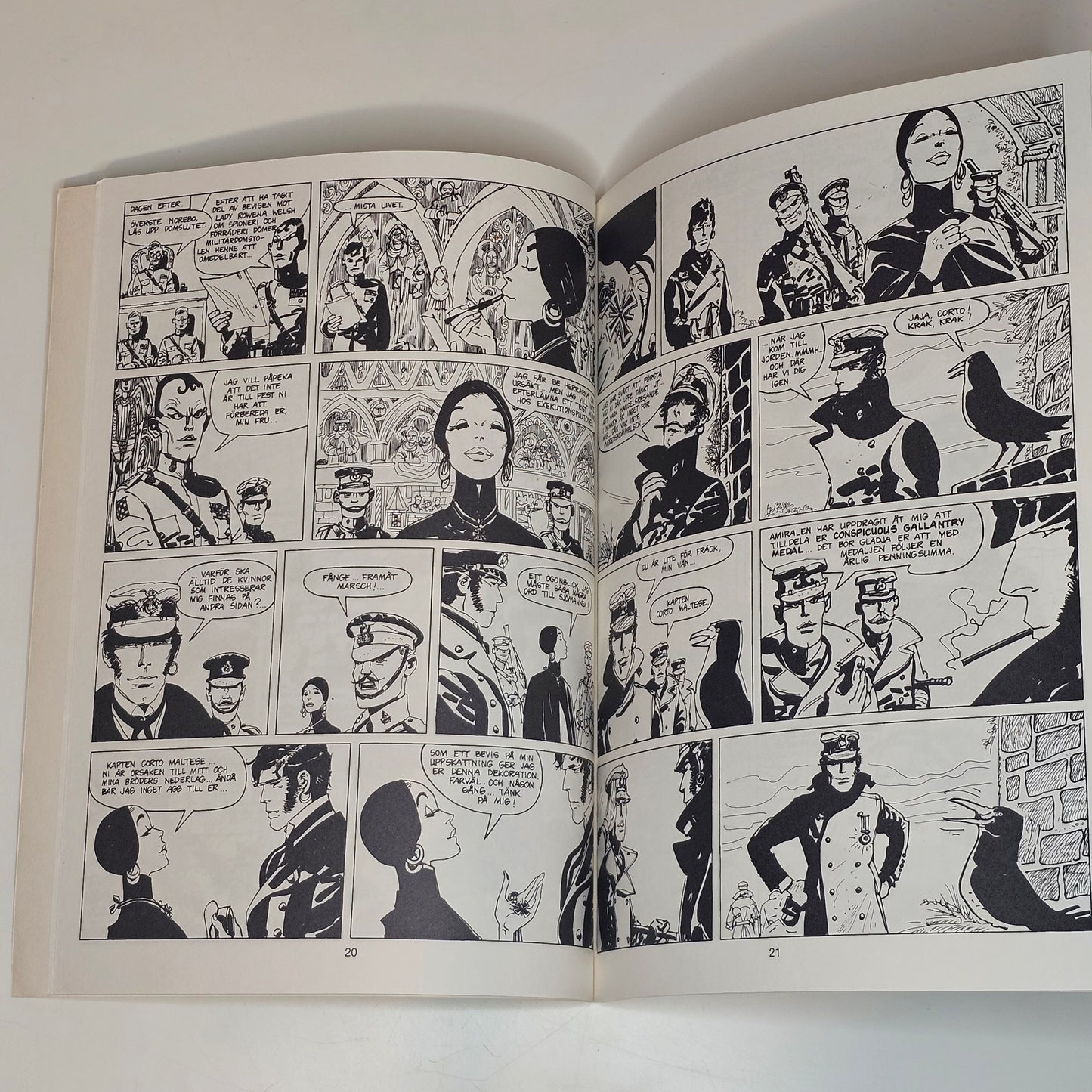 Corto Malteses Äventyr - Krigsrosor Och Vinterdrömmar 1981 #VF# **1:a Upplagan**