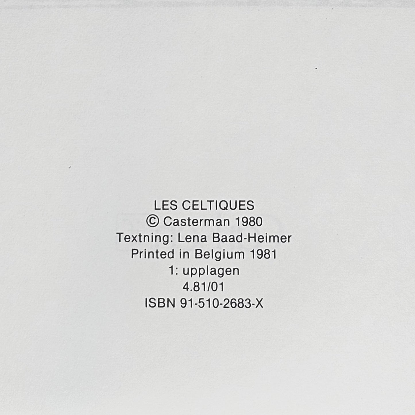 Corto Malteses Äventyr - Krigsrosor Och Vinterdrömmar 1981 #VF# **1:a Upplagan**