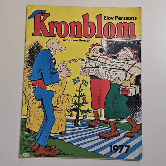 Kronblom Julalbum 1977 #VG#