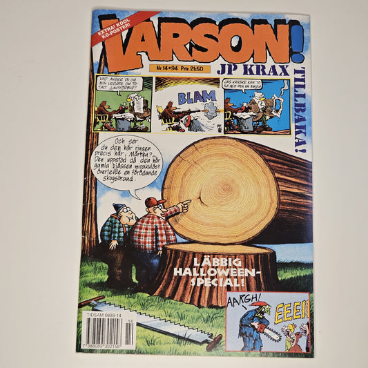 Larson! Nr 14 1994 #VF# + Bilaga