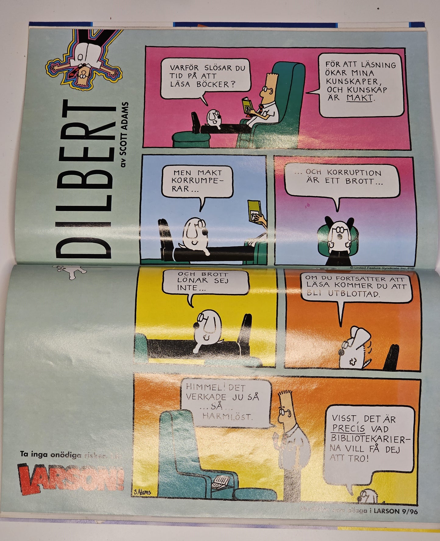 Larson! Nr 9 1996 #FN# + Poster