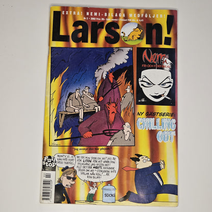 Larson! Nr 2 2002 #VG# + Prenumerationsbilaga