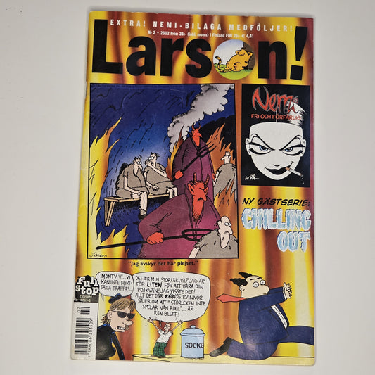 Larson! Nr 2 2002 #VG# + Prenumerationsbilaga
