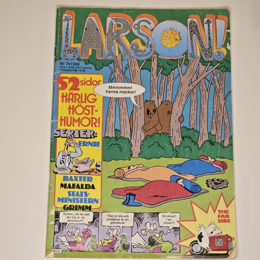 Larson! Nr 7 1988 #VG#