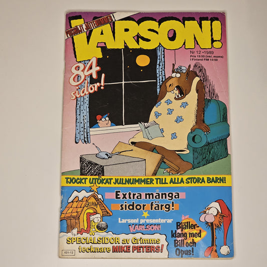 Larson! Nr 12 1989 #VG#