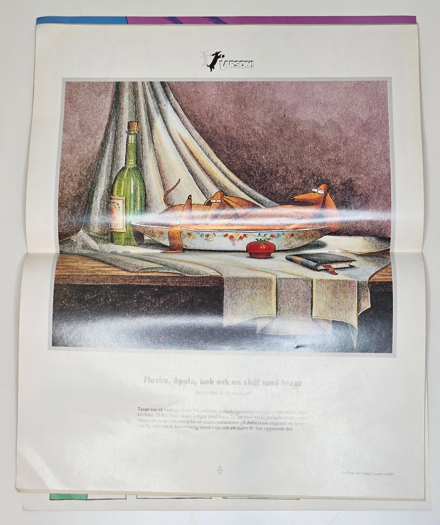 Larson! Nr 8 1991 #FN# + Poster