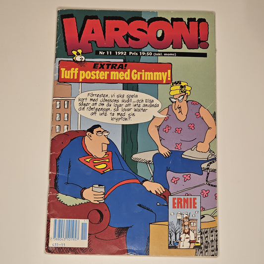 Larson! Nr 11 1992 #FN# + Bilaga