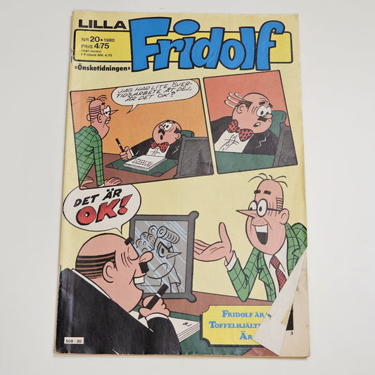 Lilla Fridolf Nr 20 1980 #VG#