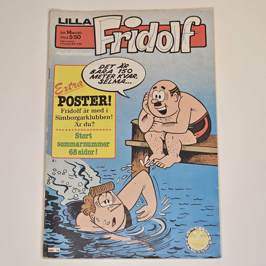 Lilla Fridolf Nr 14 1980 #FR# + Bilaga