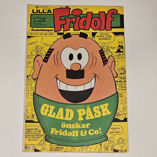 Lilla Fridolf Nr 7 1980 #VG#
