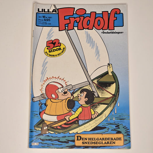 Lilla Fridolf Nr 16 1981 #VG#