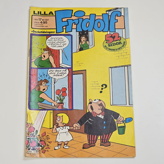 Lilla Fridolf Nr 17 1981 #VG#