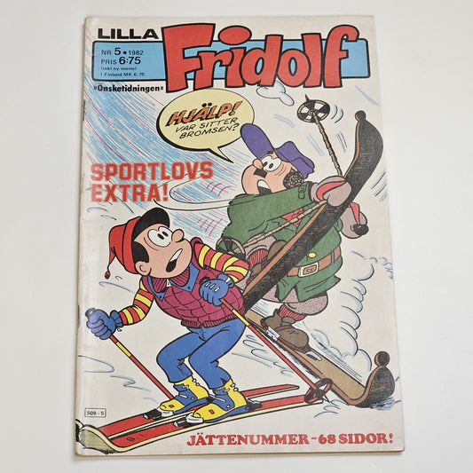 Lilla Fridolf Nr 5 1982 #VG#