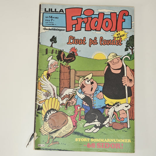 Lilla Fridolf Nr 14 1982 #VG#