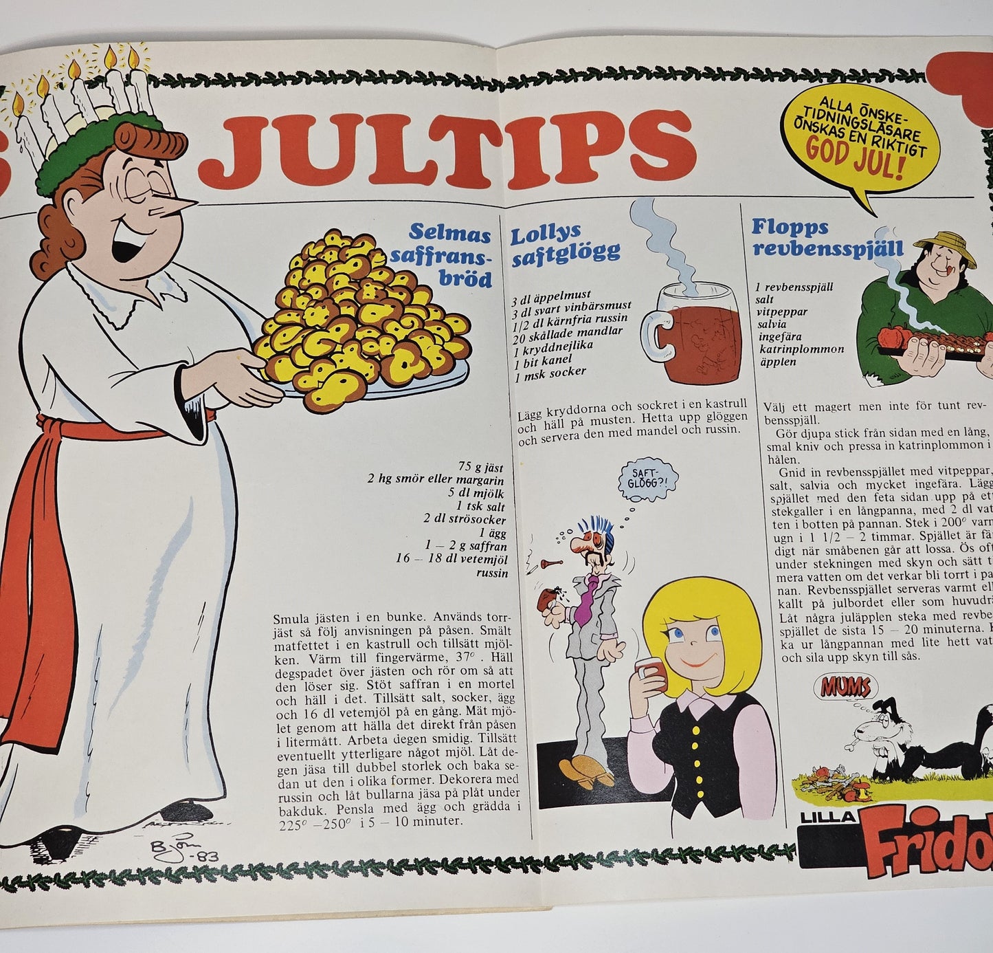 Lilla Fridolf Nr 26 1983 #FN# + Bilaga