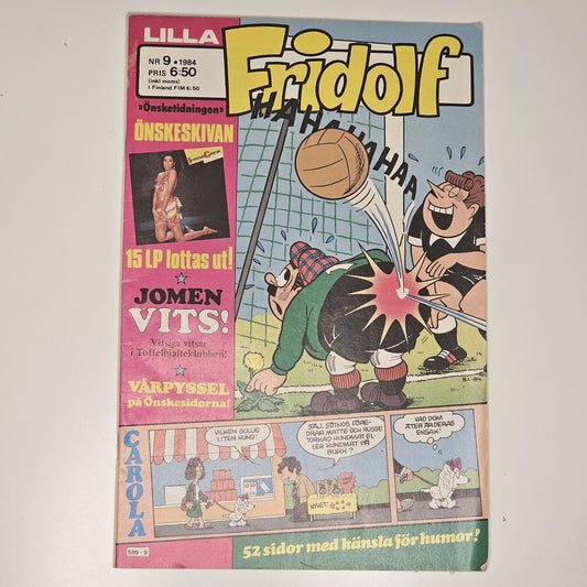 Lilla Fridolf Nr 9 1984 #VG#