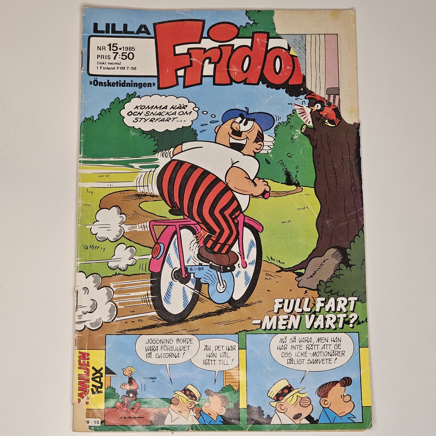 Lilla Fridolf Nr 15 1985 #FR#