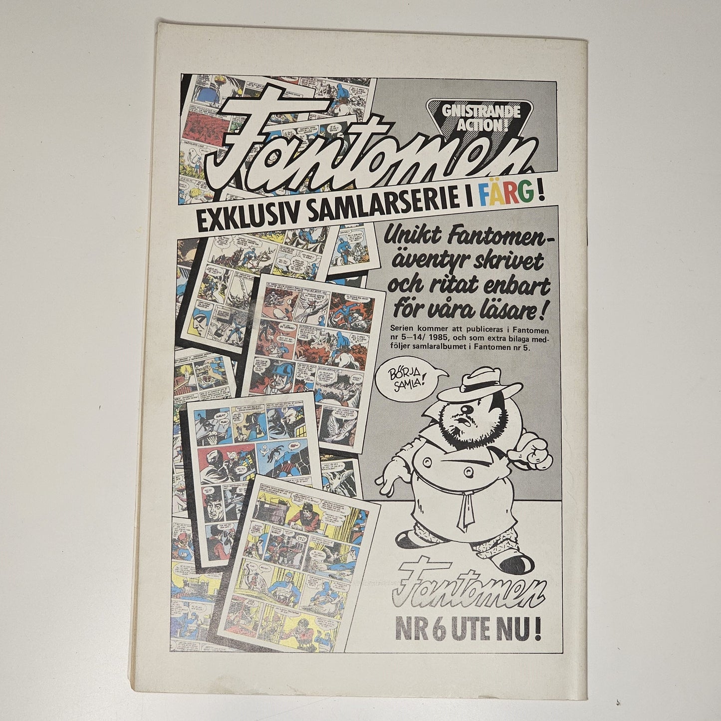 Lilla Fridolf Nr 6 1985 #VF#