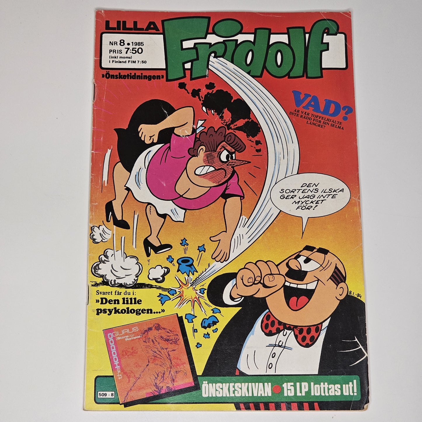 Lilla Fridolf Nr 8 1985 #VG#
