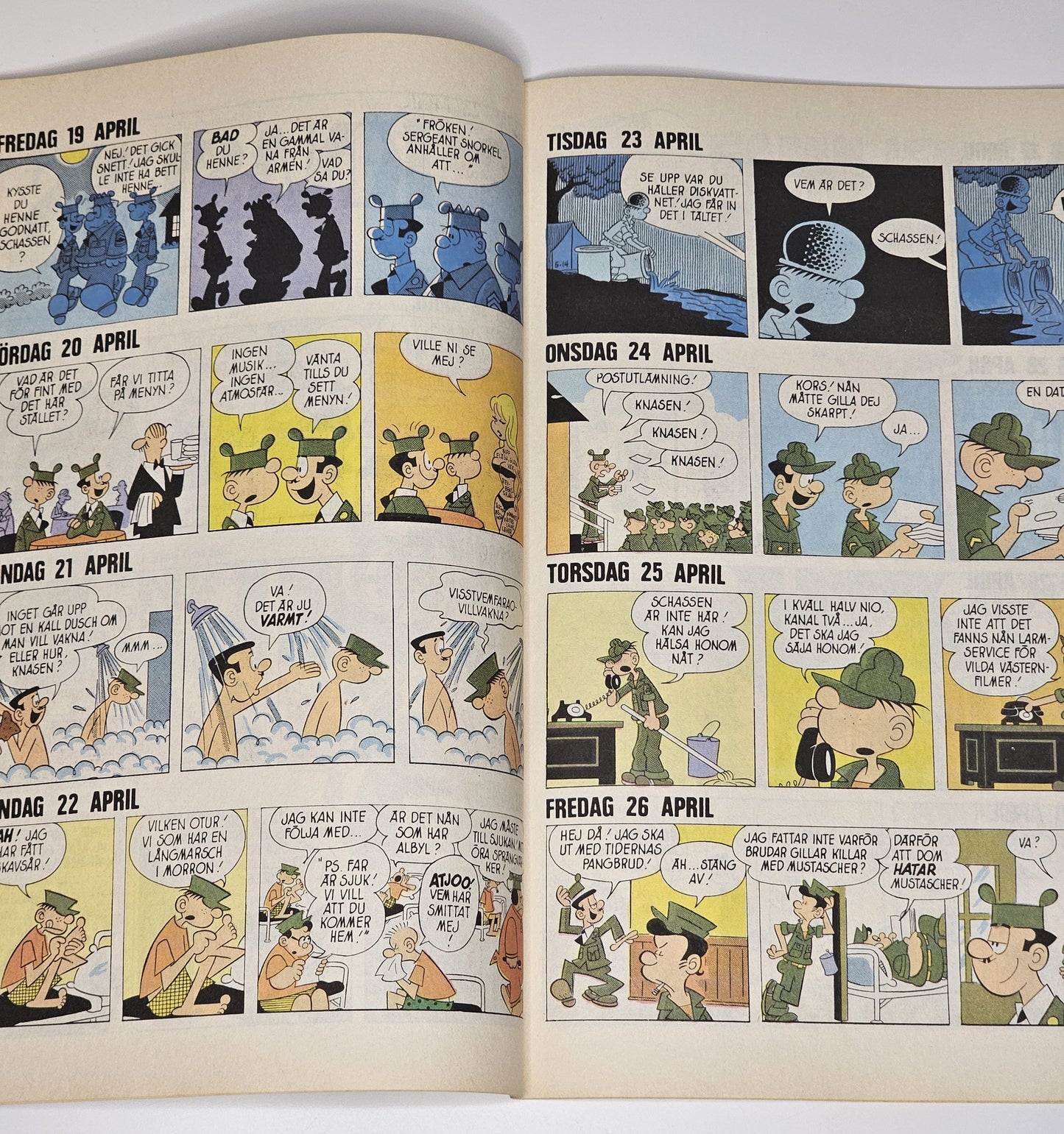 Lilla Fridolf Nr 8 1985 #VG#