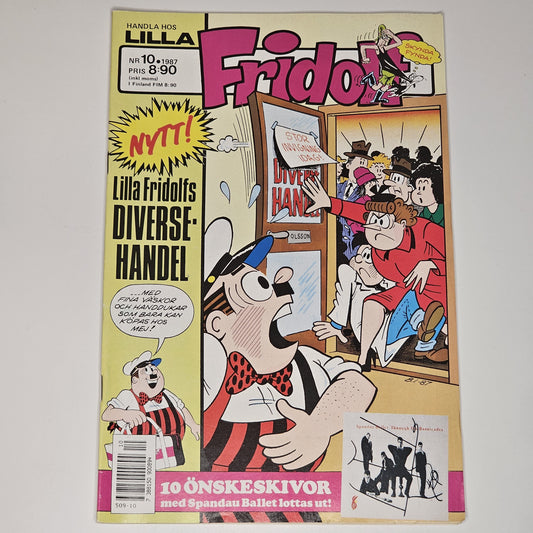 Lilla Fridolf Nr 10 1987 #VF#