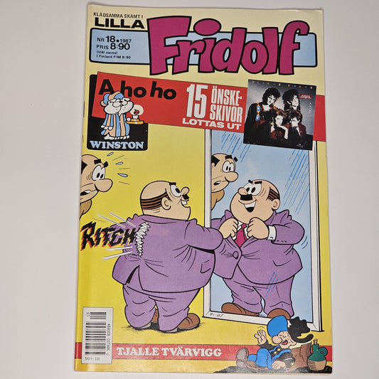 Lilla Fridolf Nr 18 1987 #FN#