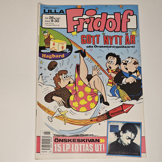 Lilla Fridolf Nr 26 1987 #VG#