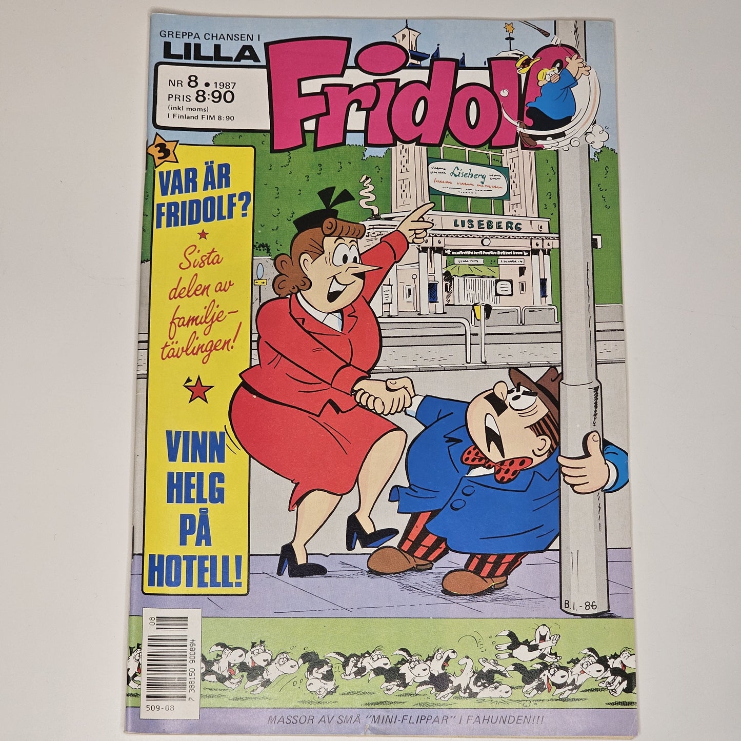 Lilla Fridolf Nr 8 1987 #VF#