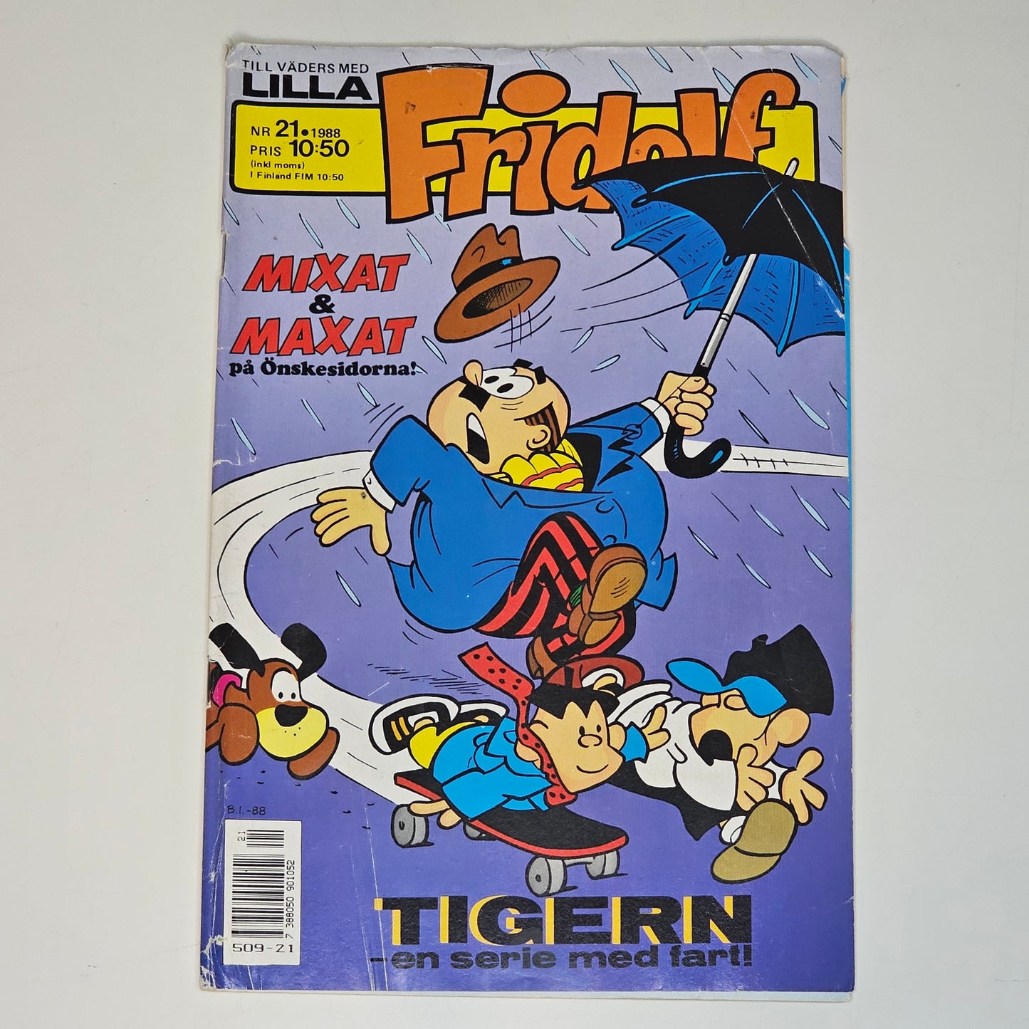 Lilla Fridolf Nr 21 1988 #VG#