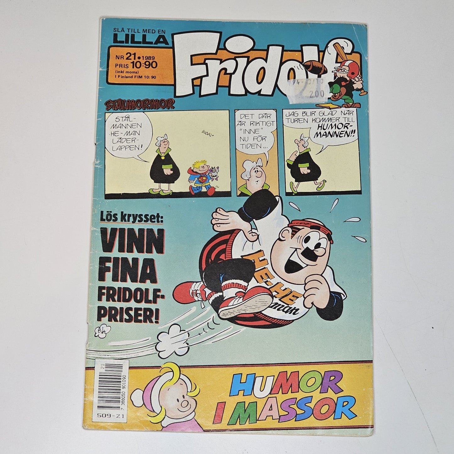Lilla Fridolf Nr 21 1989 #VG#
