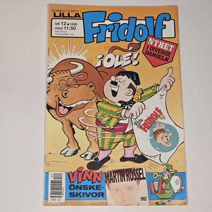 Lilla Fridolf Nr 12 1990 #VG#