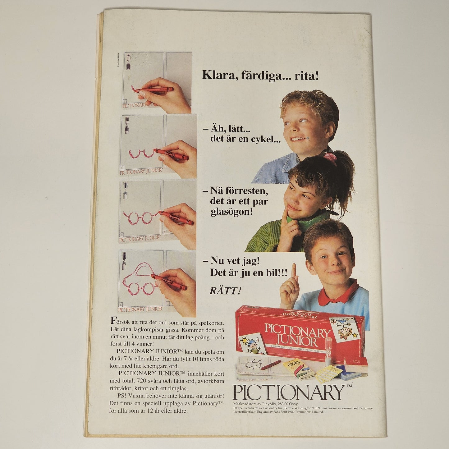 Lilla Fridolf Nr 12 1990 #VG#