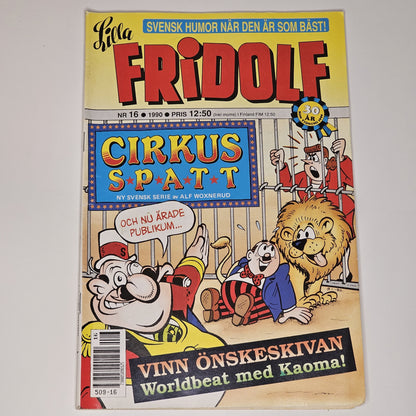 Lilla Fridolf Nr 16 1990 #VF# + Bilaga
