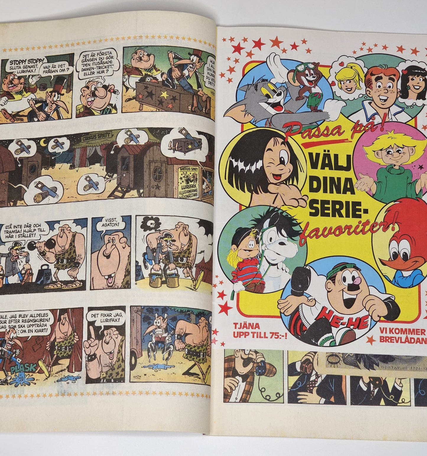 Lilla Fridolf Nr 16 1990 #VF# + Bilaga