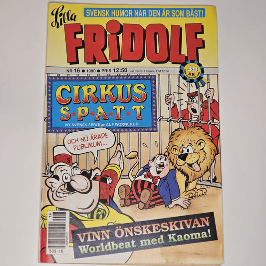 Lilla Fridolf Nr 16 1990 #FN# + Prenumerationsbilaga