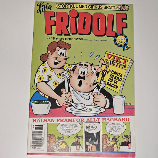 Lilla Fridolf Nr 19 1990 #VF#