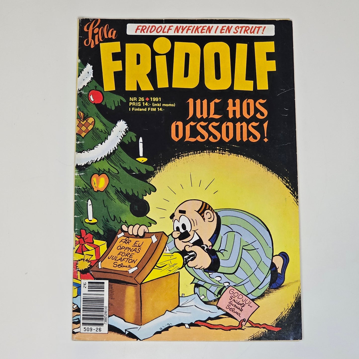 Lilla Fridolf Nr 26 1991 #VG#