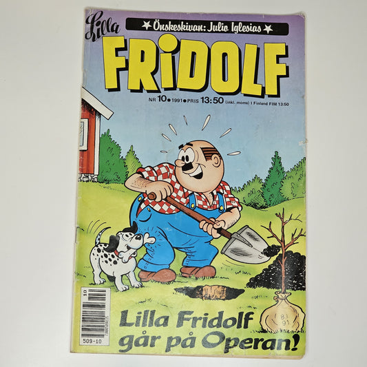 Lilla Fridolf Nr 10 1991 #VG#