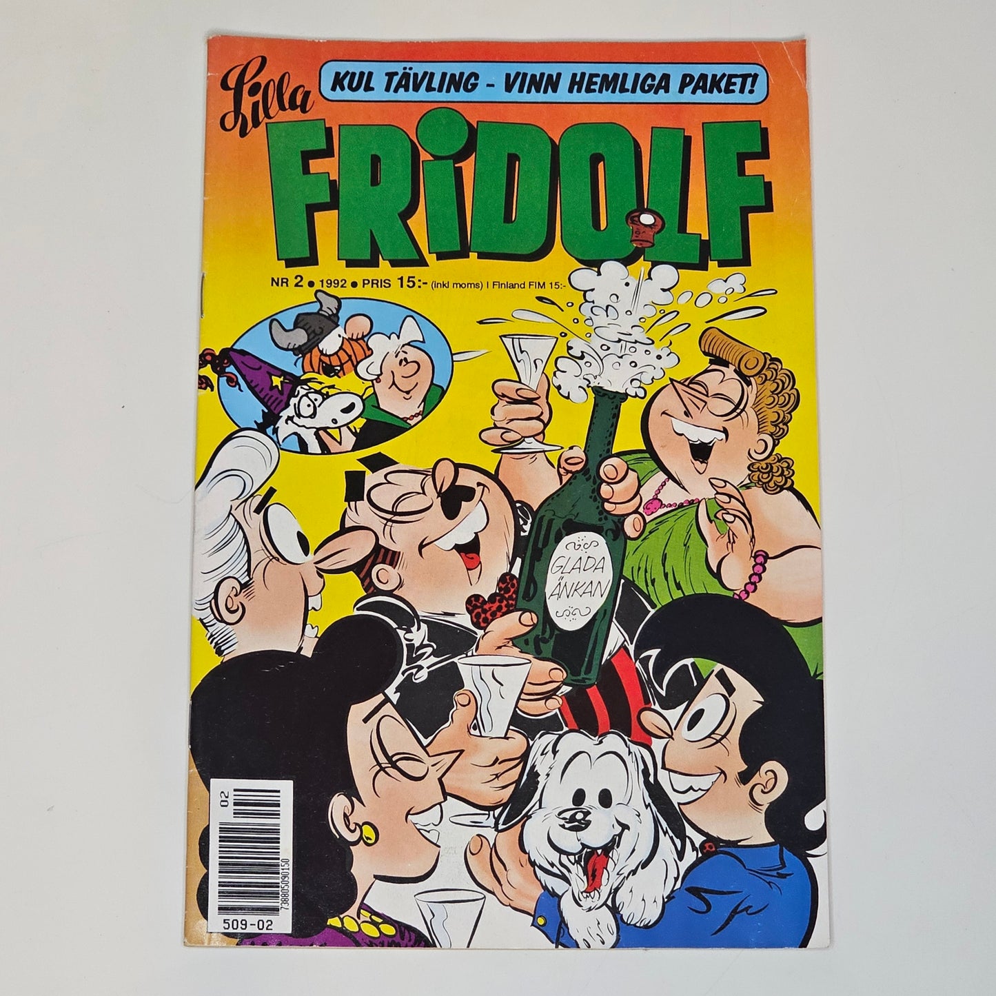 Lilla Fridolf Nr 2 1992 #VG#