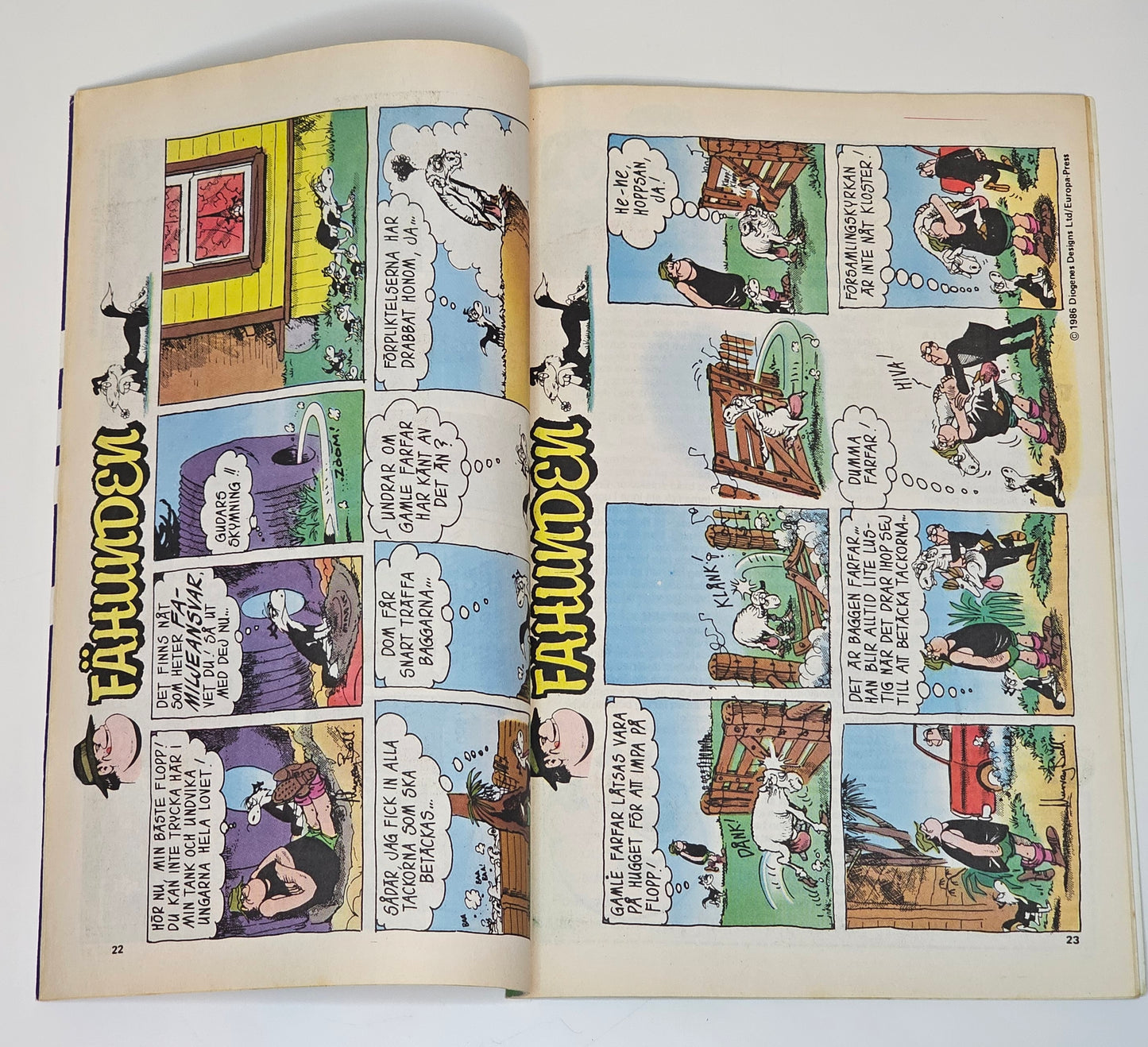 Lilla Fridolf Nr 8 1992 #VG#