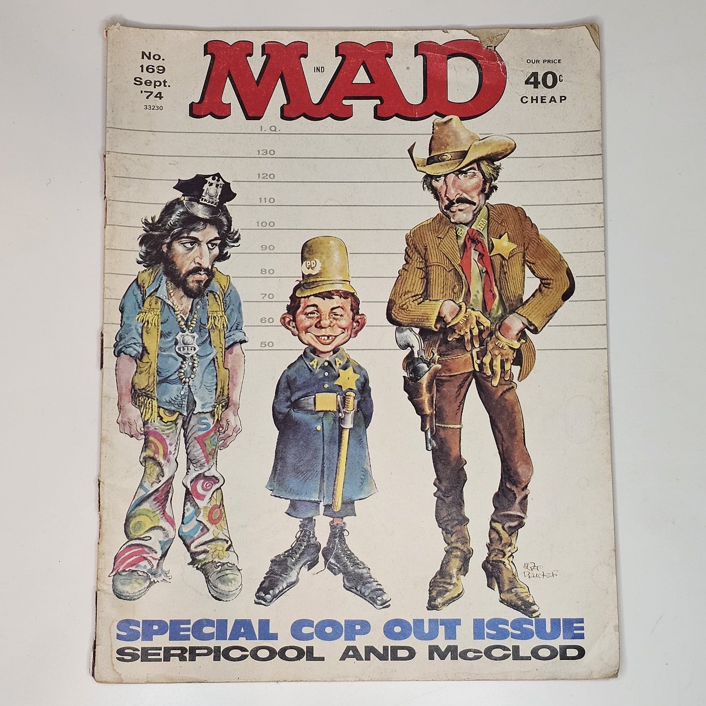 Mad 169 1974 #VG# (Amerikansk Utgåva)