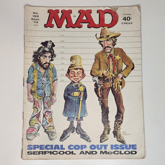 Mad 169 1974 #VG# (Amerikansk Utgåva)